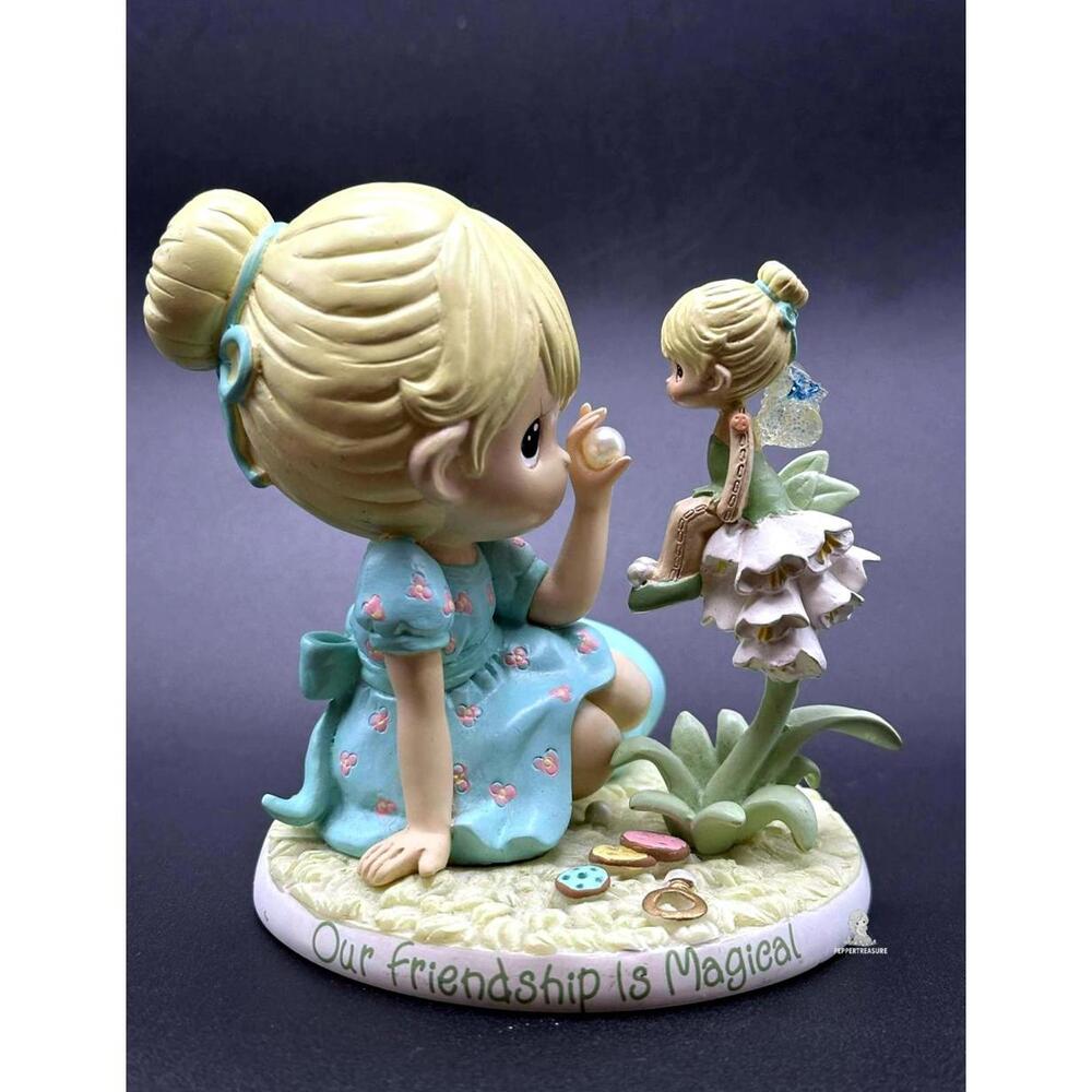 Rare HTF Precious Moments Disney Tinkerbell Figurine